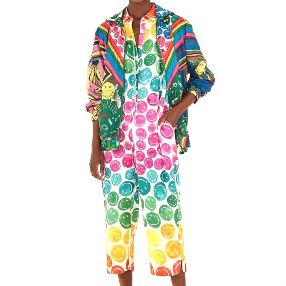 FARM Rio Rainbow Smiley Jumpsuit - Picture 6 of 14